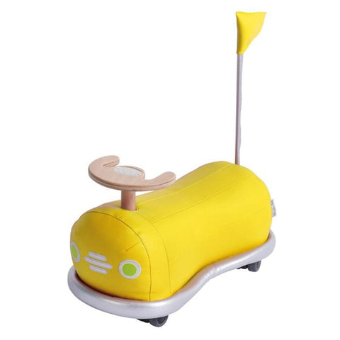Moulin Roty Ride On Bumper Car Yellow