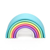 Dena Toys Rainbow Teether Set Small Pastel