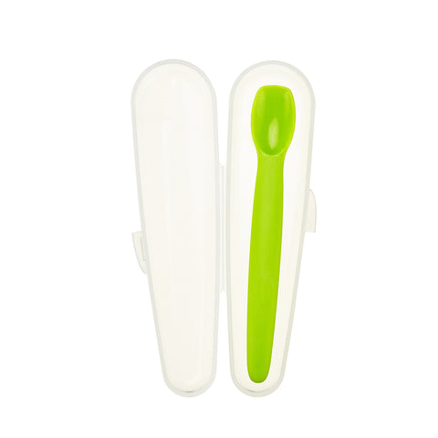 Innobaby Silicone Travel Spoon  Green