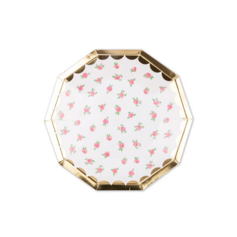 Daydream Society Lola Dutch Small Roses Plates pack of 8