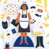 The Printed Peanut Paper Doll to Cut Out and Dress