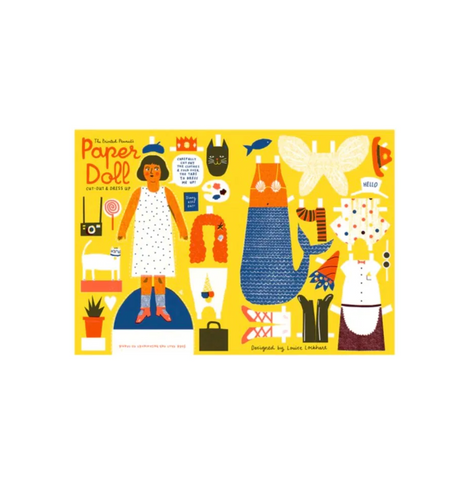 The Printed Peanut Paper Doll to Cut Out and Dress