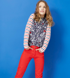 Joules Skinny Jeans Pants Red