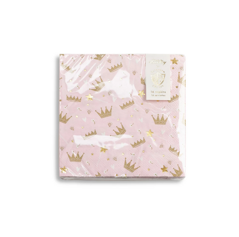 Daydream Society Hello Lucky Pink Crown Napkins