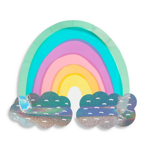 Daydream Society Hello Lucky Rainbow Plates