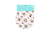 Little Hometown Shrimp and Grits Burp Cloth Bib