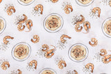 Little Hometown Shrimp and Grits Burp Cloth Bib