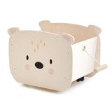 Tender Leaf Toys Pull Along Bear Cart