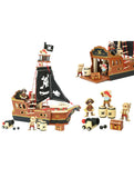 Vilac Pirate Ship Toy Set