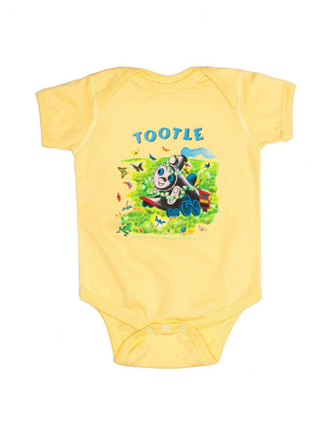 Out Of Print Onesie Tootle Yellow
