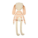 MeriMeri Peach Stripe Large Bunny Doll