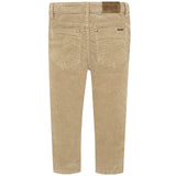 Mayoral Pants Tan Corduroy Slim Fit