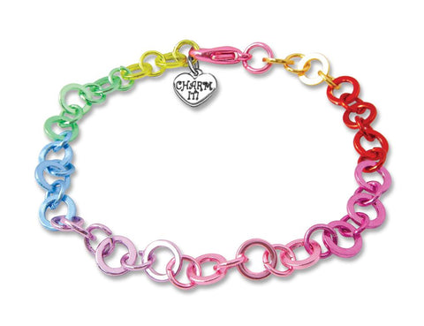 Charm It Rainbow Chain Bracelet