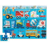 Crocodile Creek Puzzle Vehicles 36 Pieces