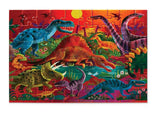 Crocodile Creek Puzzle Dazzling Dinosaurs 60 Piece