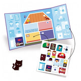 Djeco Thick and Removable Stickers - House
