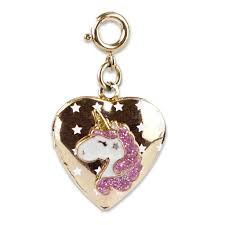 Charm It Gold Unicorn Locket