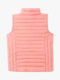 Joules Bright Neon Orange Puffy Vest