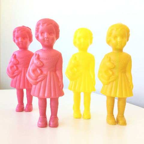 Plastic Girl DeiDei Clonette Dolls Squeakers