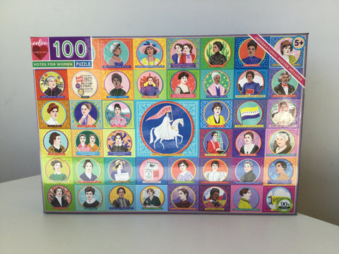 Eeboo Puzzle Votes for Women 100 Piece