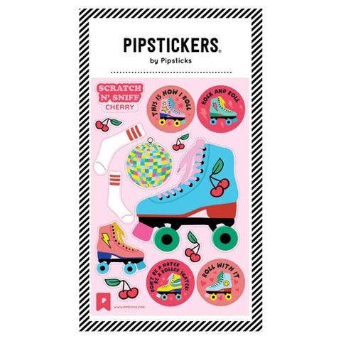 Pipstickers Roll With It Scratch and Sniff Sticker Sheet