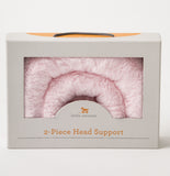 Little Unicorn 2 piece Head Support Set Pink