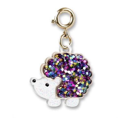Charm It Gold Glitter Hedgehog