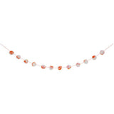 MeriMeri Pom Pom Garland Orange Neon and Pink