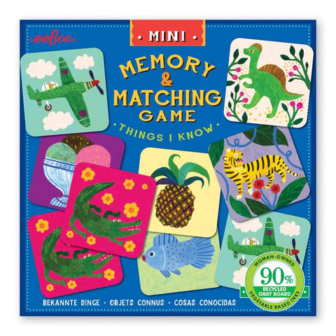 Eeboo Mini Memory And Matching Game