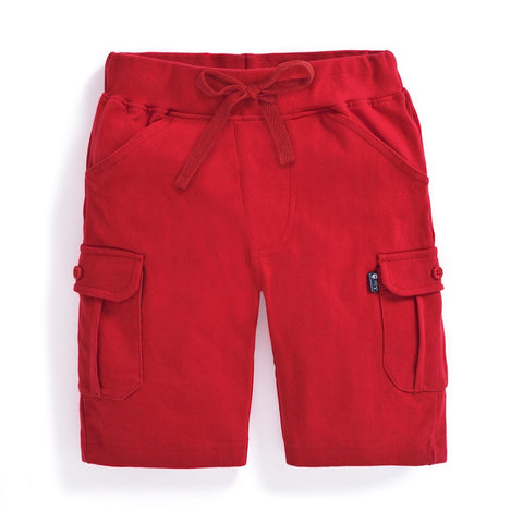 JoJo Maman Cargo Shorts Red
