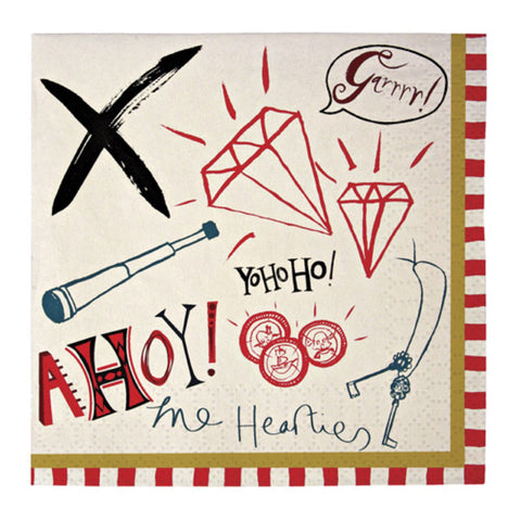 MeriMeri Paper Napkins Pirate