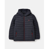 Joules Cairn Recycled Packable Showerproof Navy Coat