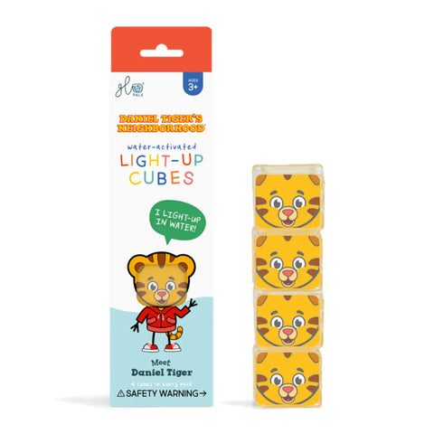 Glo Pals Water-Activated Light-Up Cubes Daniel Tiger