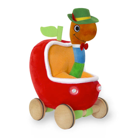 Yottoy Lowly Worm Soft Doll with Car