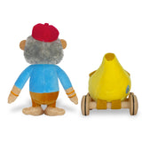 Richard Scarry Bananas Gorilla Soft Toy & Bananamobile