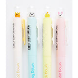 Japanese Retractable Gel Pen - Pop Up Animals