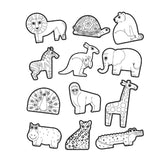 Crocodile Creek Coloring Stickers - Animals