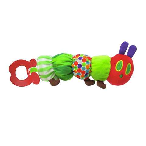 Eric Carle Hungry Caterpillar Teething Rattle