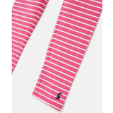 Joules Emilia Leggings Pink Stripe