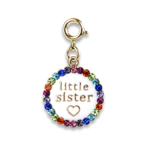 Charm It Gold Little Sister Charm