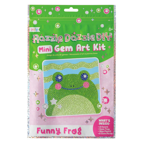 Ooly Razzle Dazzle DIY Gem Art Kit - Frog