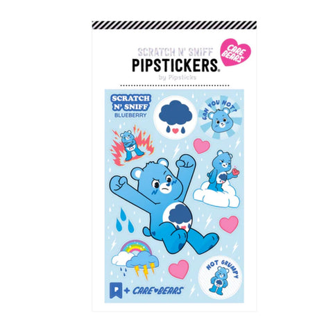 Pipsticks Scratch n’ Sniff Grumpy Bear Sticker Sheet