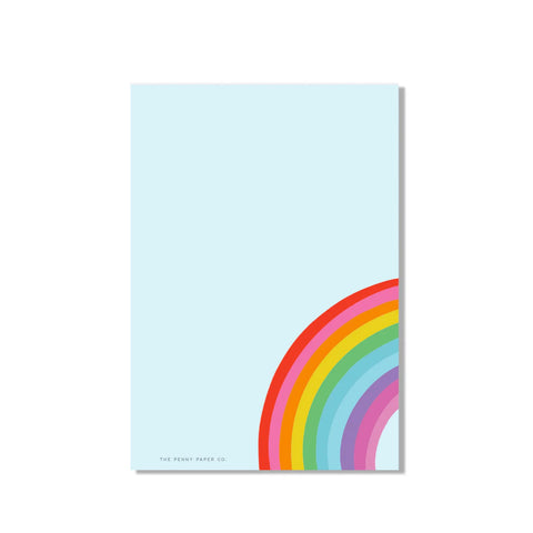 Penny Paper Co Rainbow Notepad