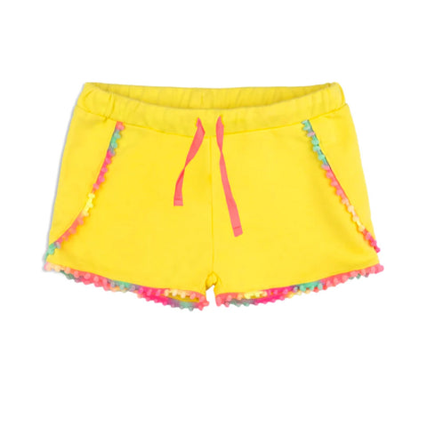 Appaman Pom Pom Shorts Summer Yellow