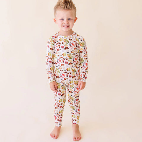 Posh Peanut Alba Long Sleeve Basic Pajamas