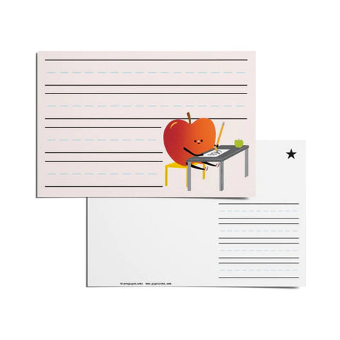 Pipsticks Always Write Postcard Pack of 12