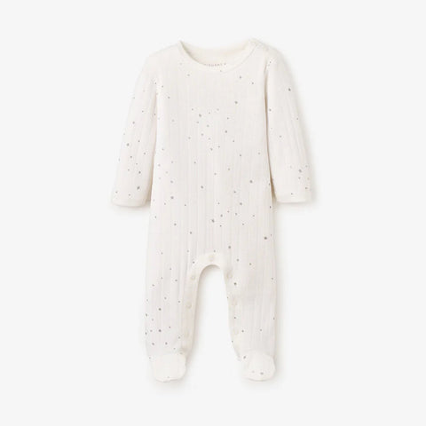 Elegant Baby Ribbed Star Jumpsuit