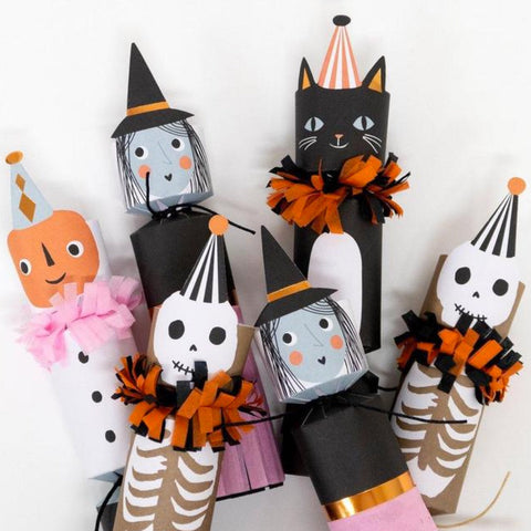 Meri Meri Halloween Set of 8 Crackers