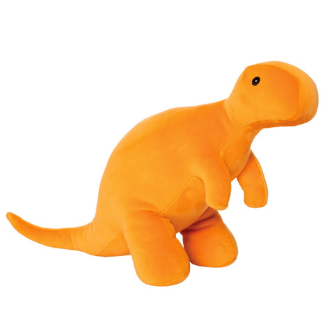 Manhattan Toy Velveteen Dino Growly T-Rex Orange