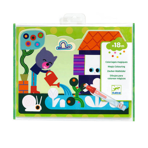 Djeco Magic Coloring Hidden in the Garden